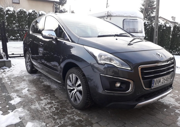 Peugeot 3008 cena 36900 przebieg: 222000, rok produkcji 2016 z Żary małe 106